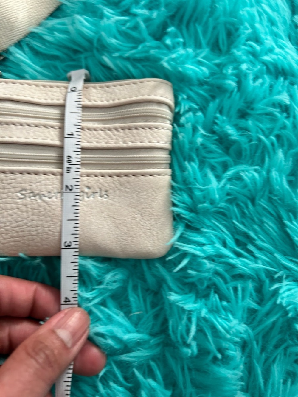 Save the Girls Clip & Go Crossbody Strap and Cream Coin Pouch - Picture 13 of 17